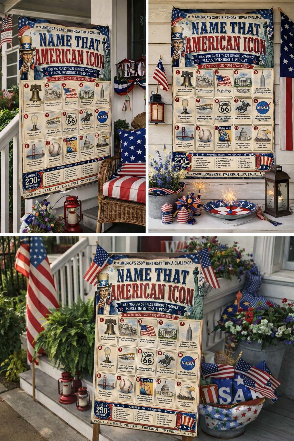 Name That American Icon" Trivia Challenge